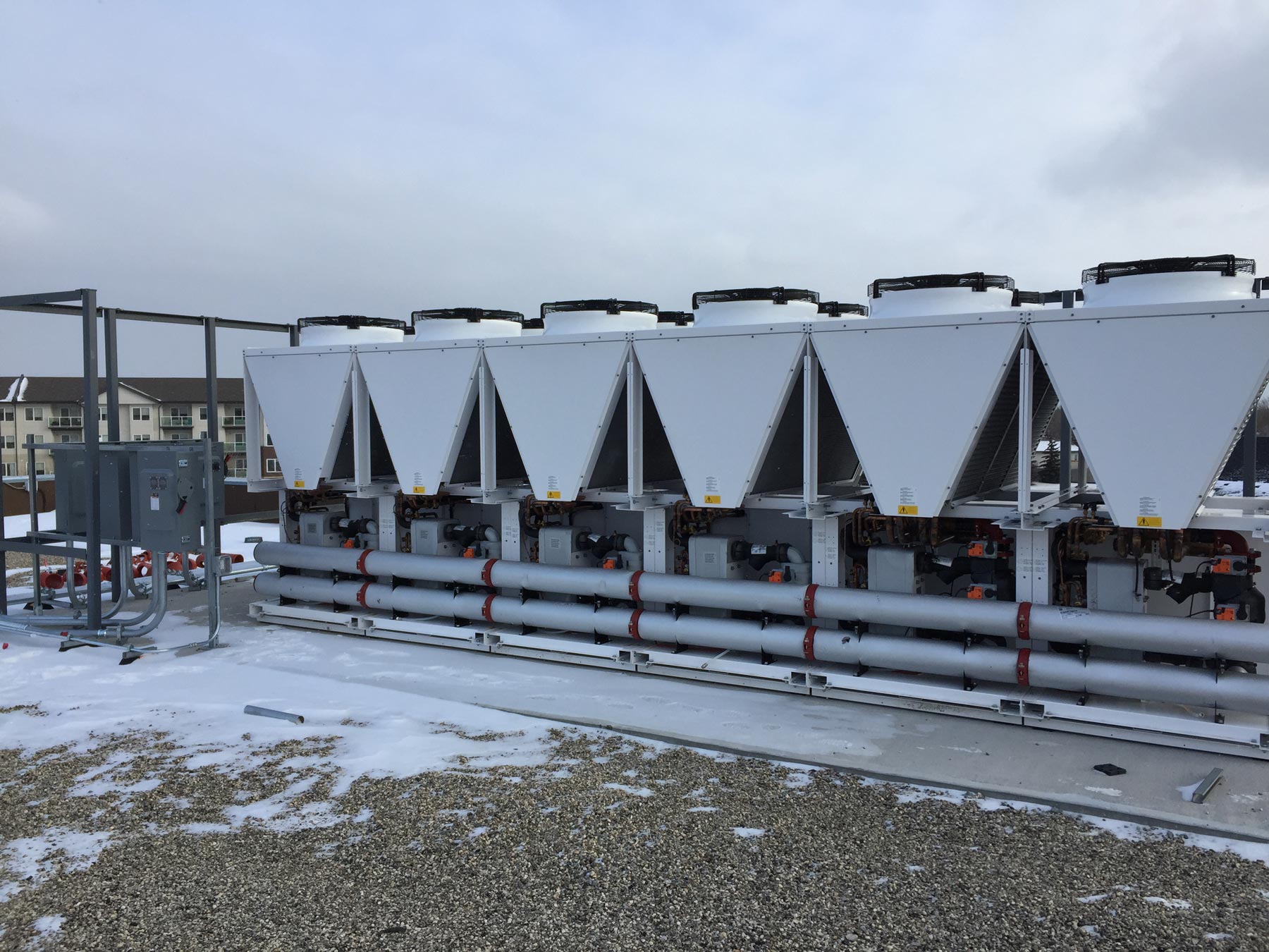 College Jean Sauve Heating & Cooling Replacement